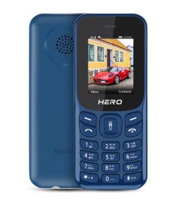 LAVA Hero Shakti Keypad Mobile|1.8 inch Big Display|Auto Call Recording|Wireless FM  (Dark Blue)